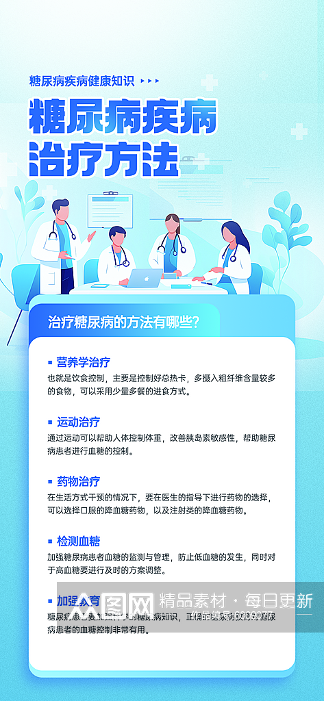 关爱健康医疗疾病知识科普海报素材