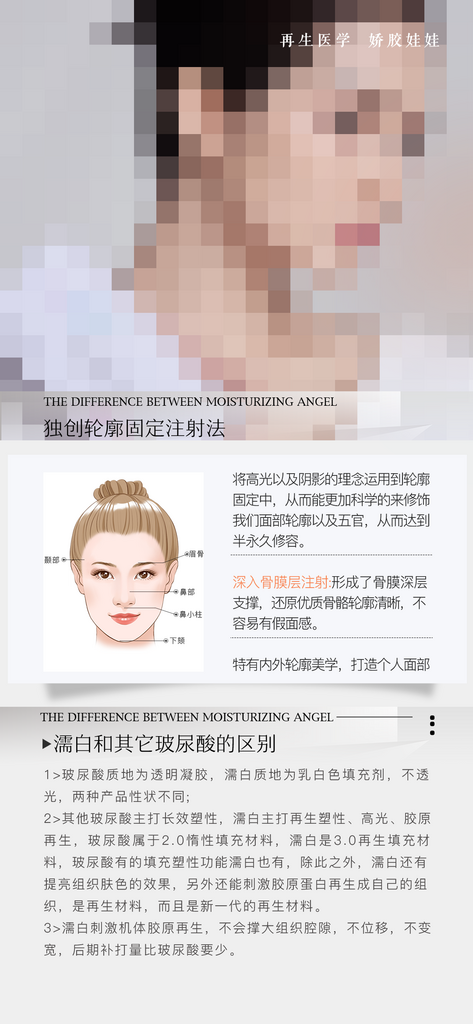 简约风医美产品海报素材