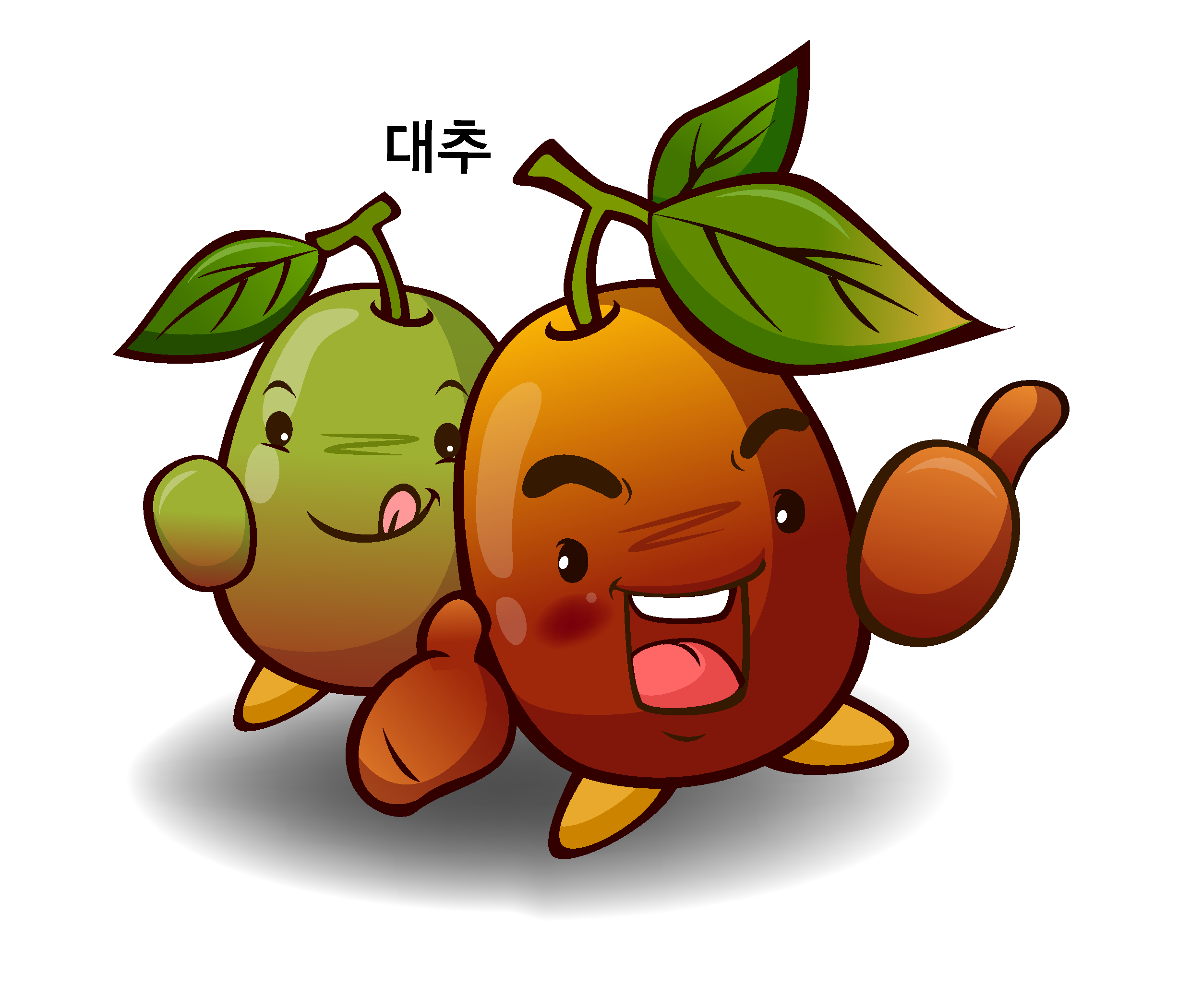 矢量水果蔬菜卡通图标素材素材