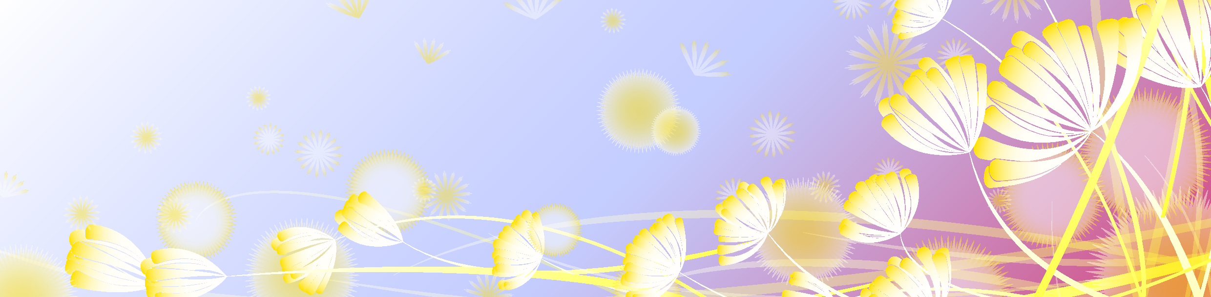 矢量唯美花卉背景挂画素材