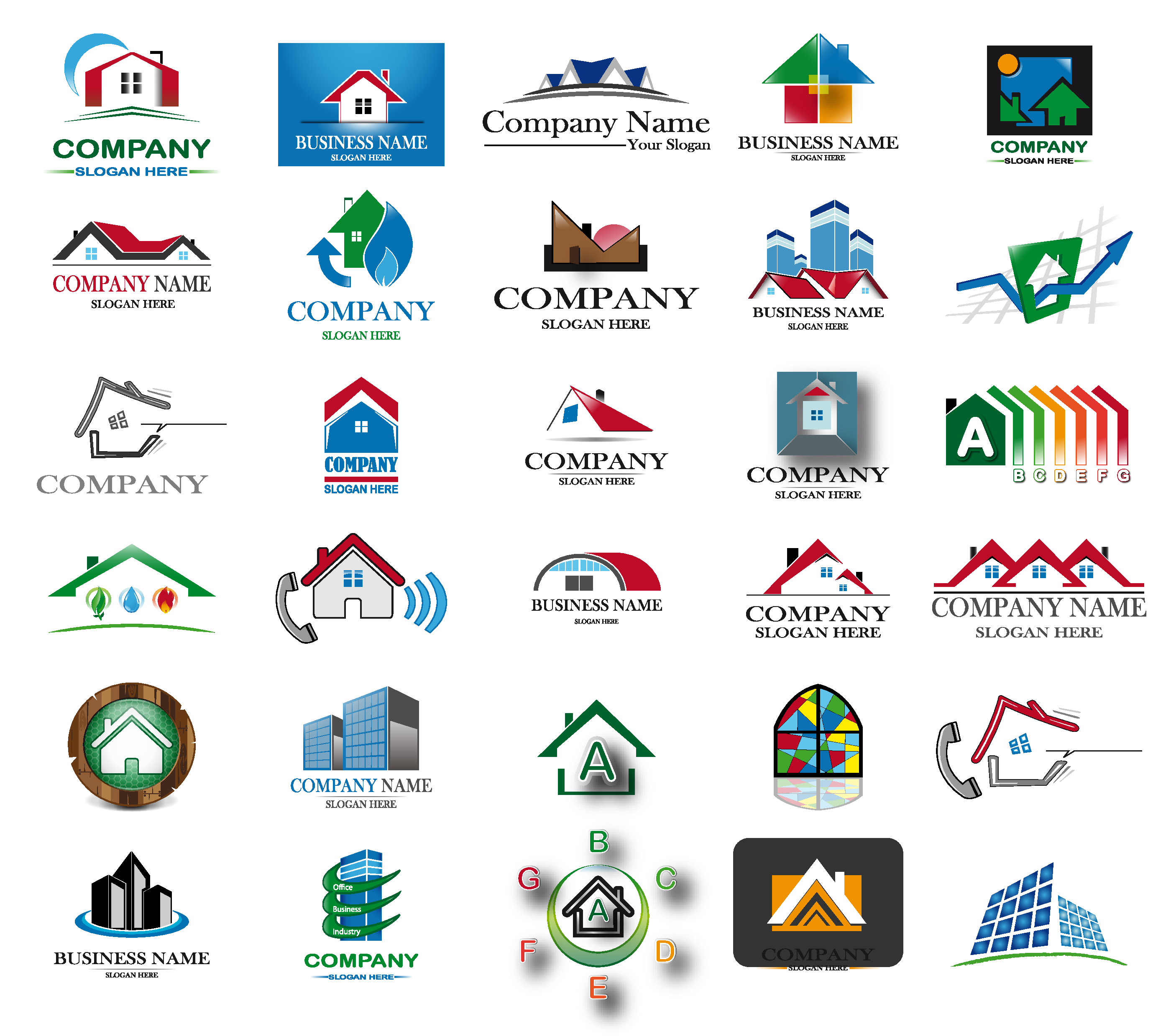 矢量科技标志logo素材