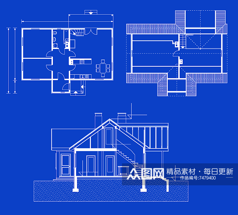 矢量建筑插画素材素材