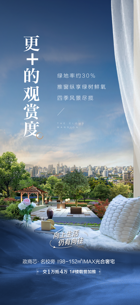 地产价值点系列海报素材