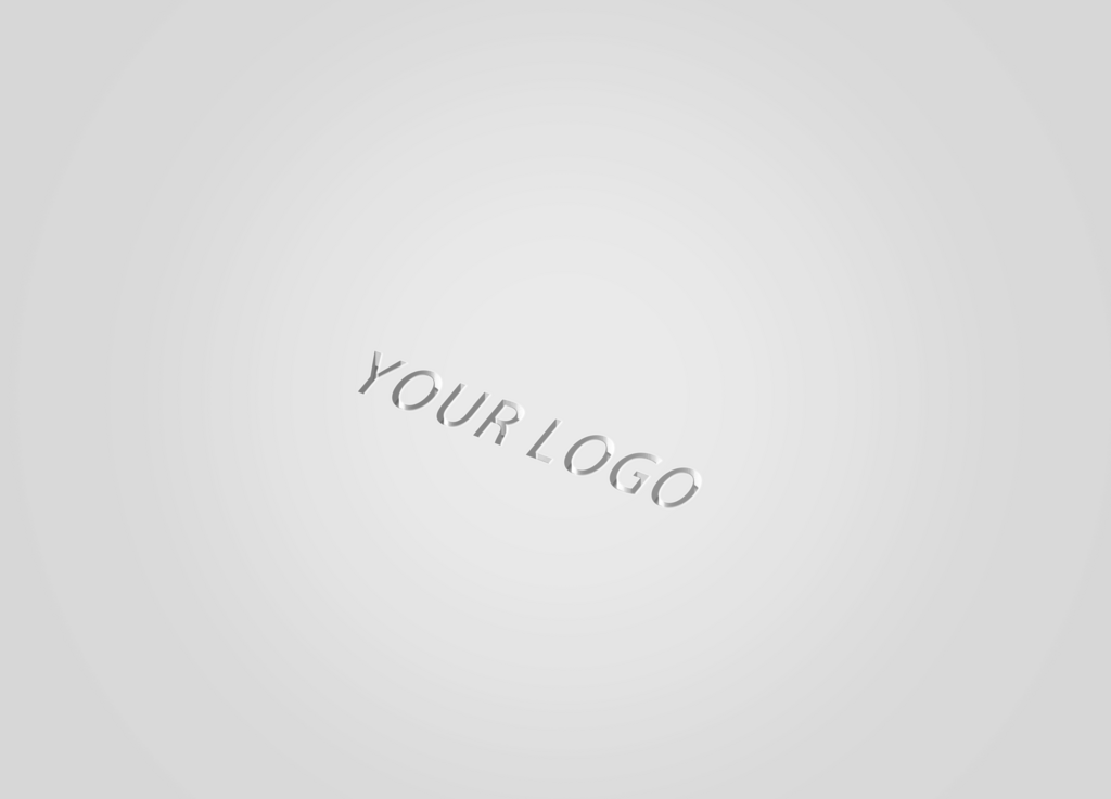 简约大气LOGO样机设计素材