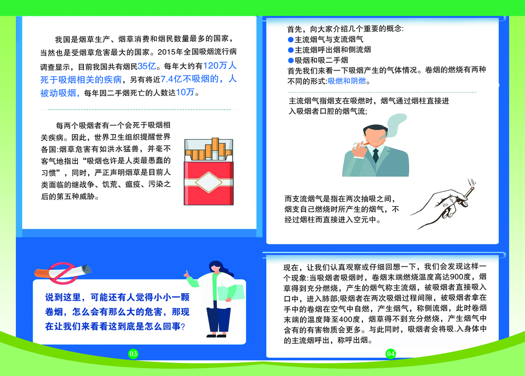 拒绝烟草珍惜生命素材