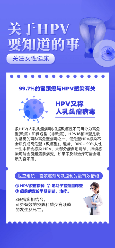 科普医疗知识讲解紫色简约风AI素材