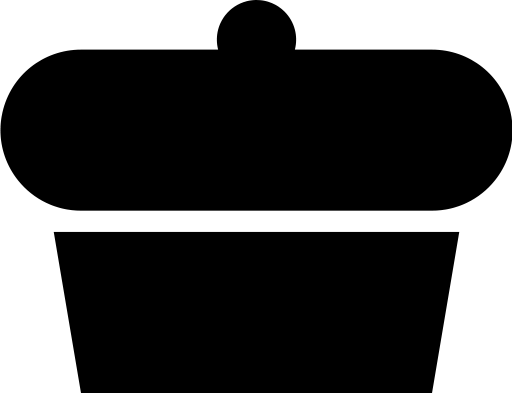 最新原创黑色食物卡通图标素材