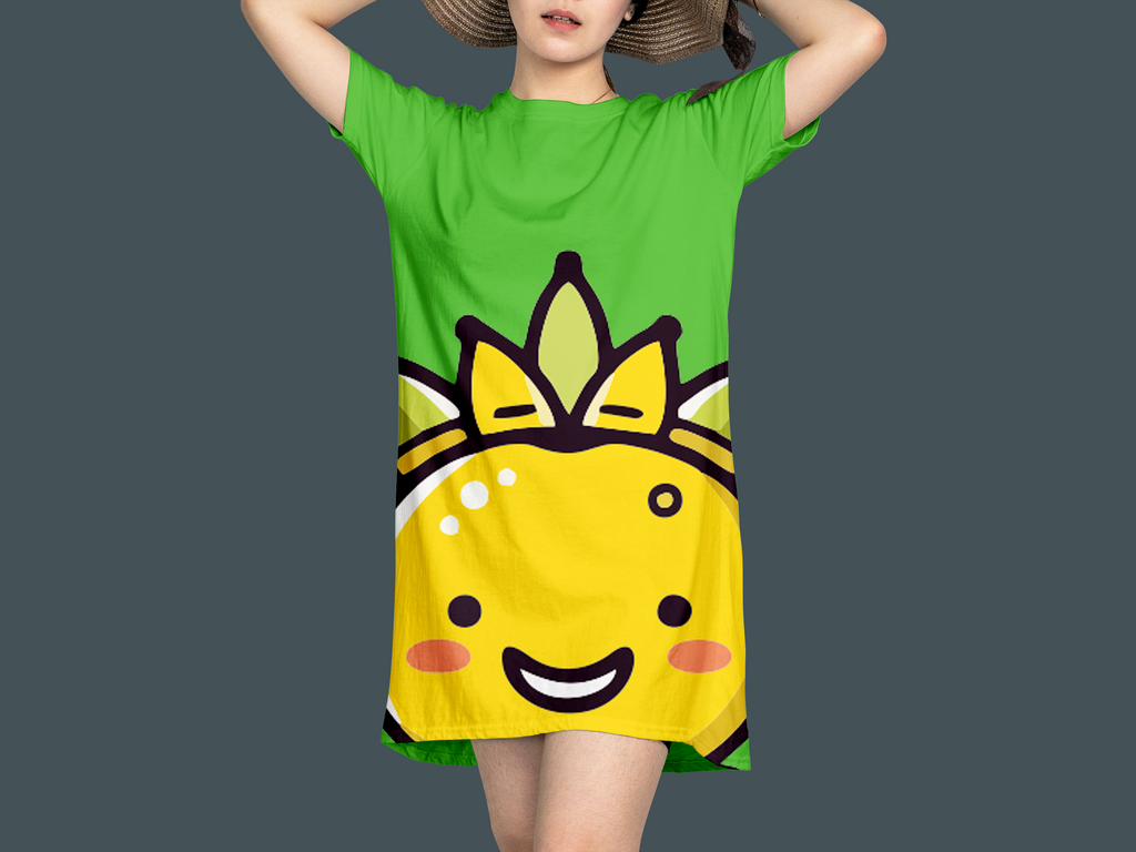 连衣裙样机衣服样机白色体恤白色衣素材