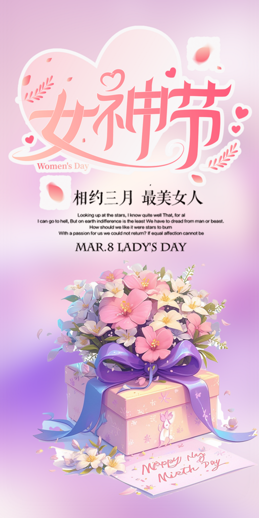 38美丽女神节妇女节海报素材