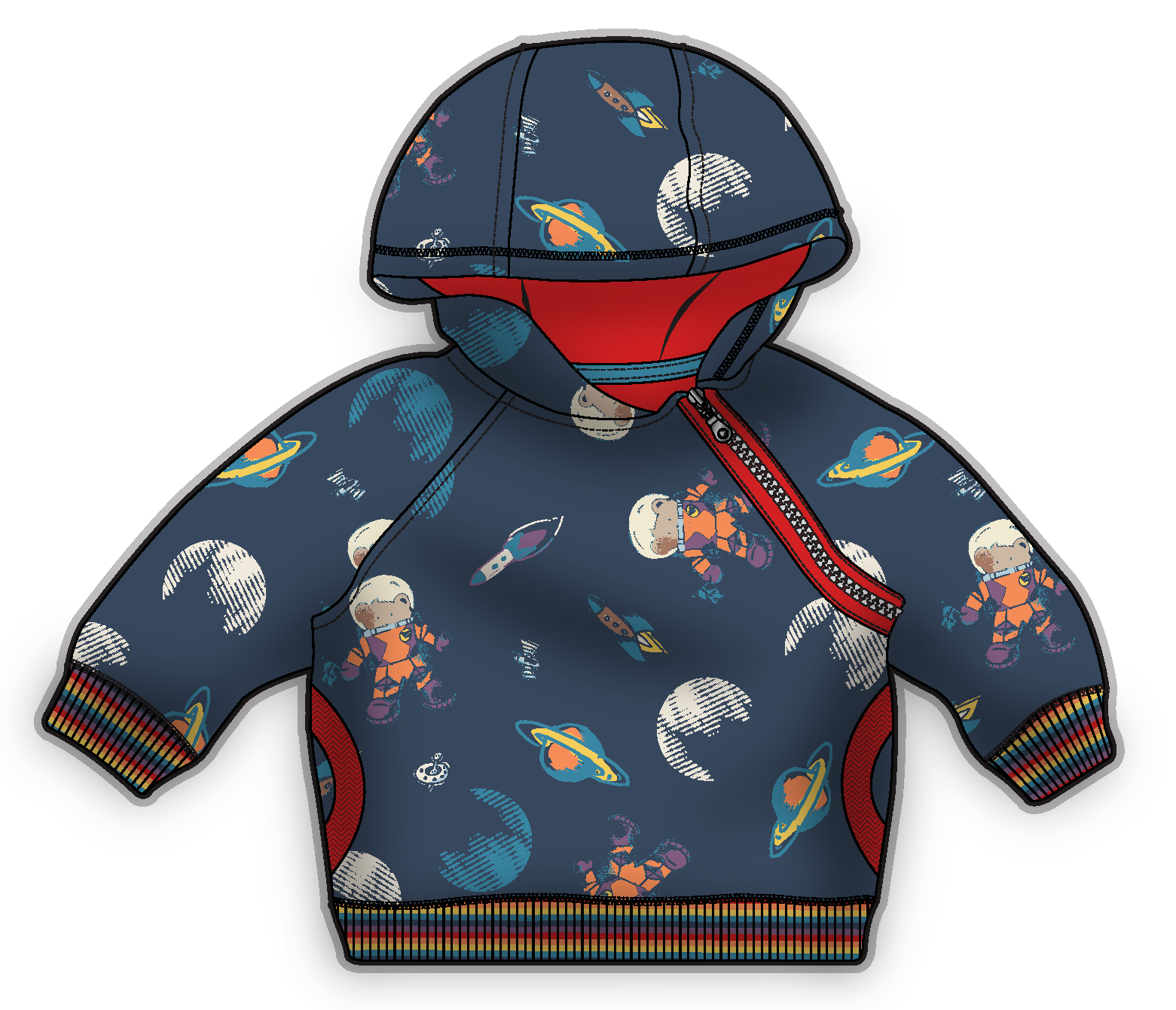 上衣衣服儿童服装童装设计素材素材