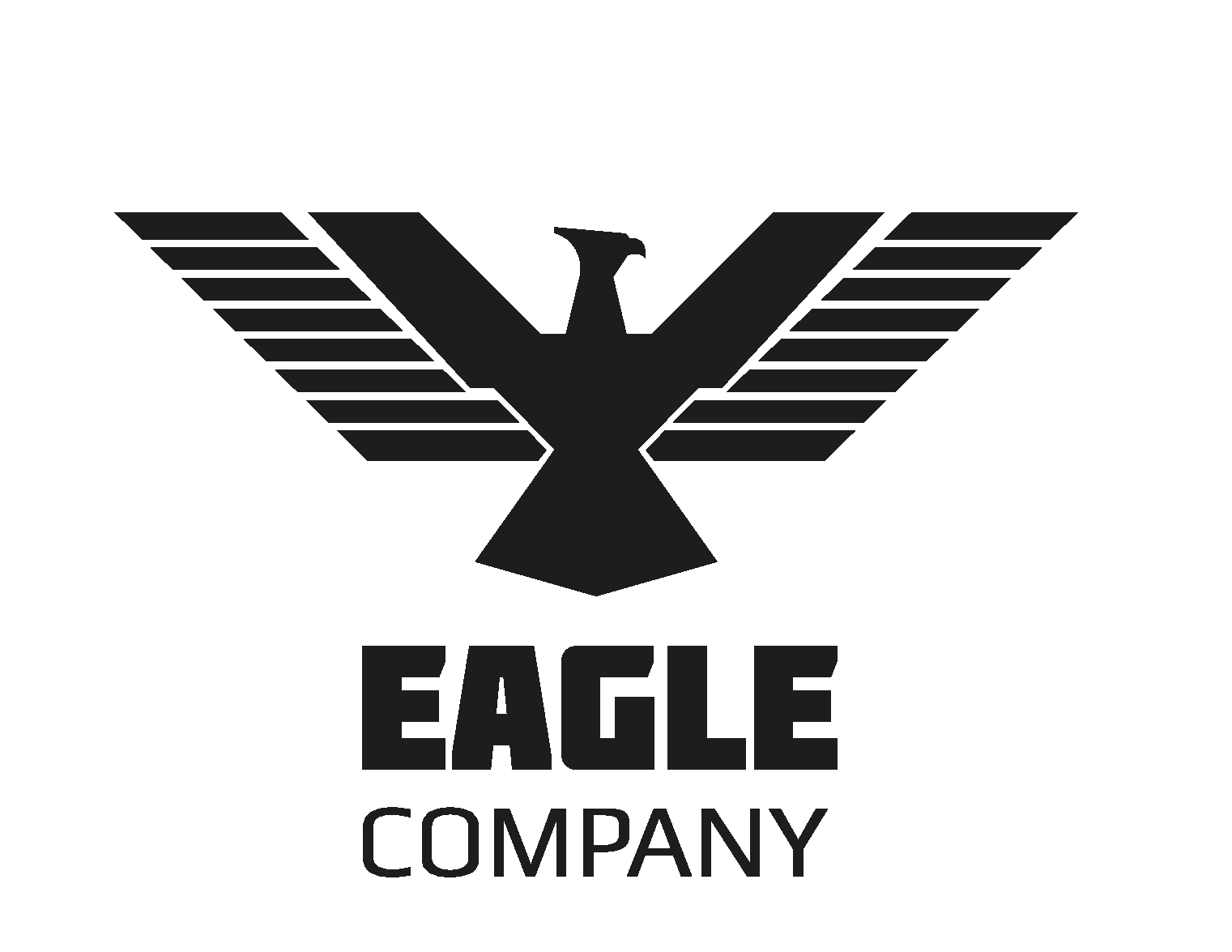 矢量鹰简约标志logo素材素材