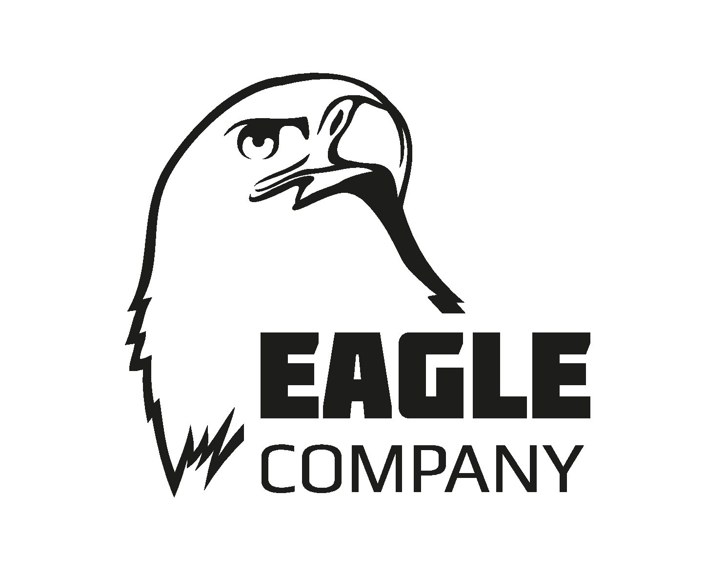 矢量鹰简约标志logo素材素材