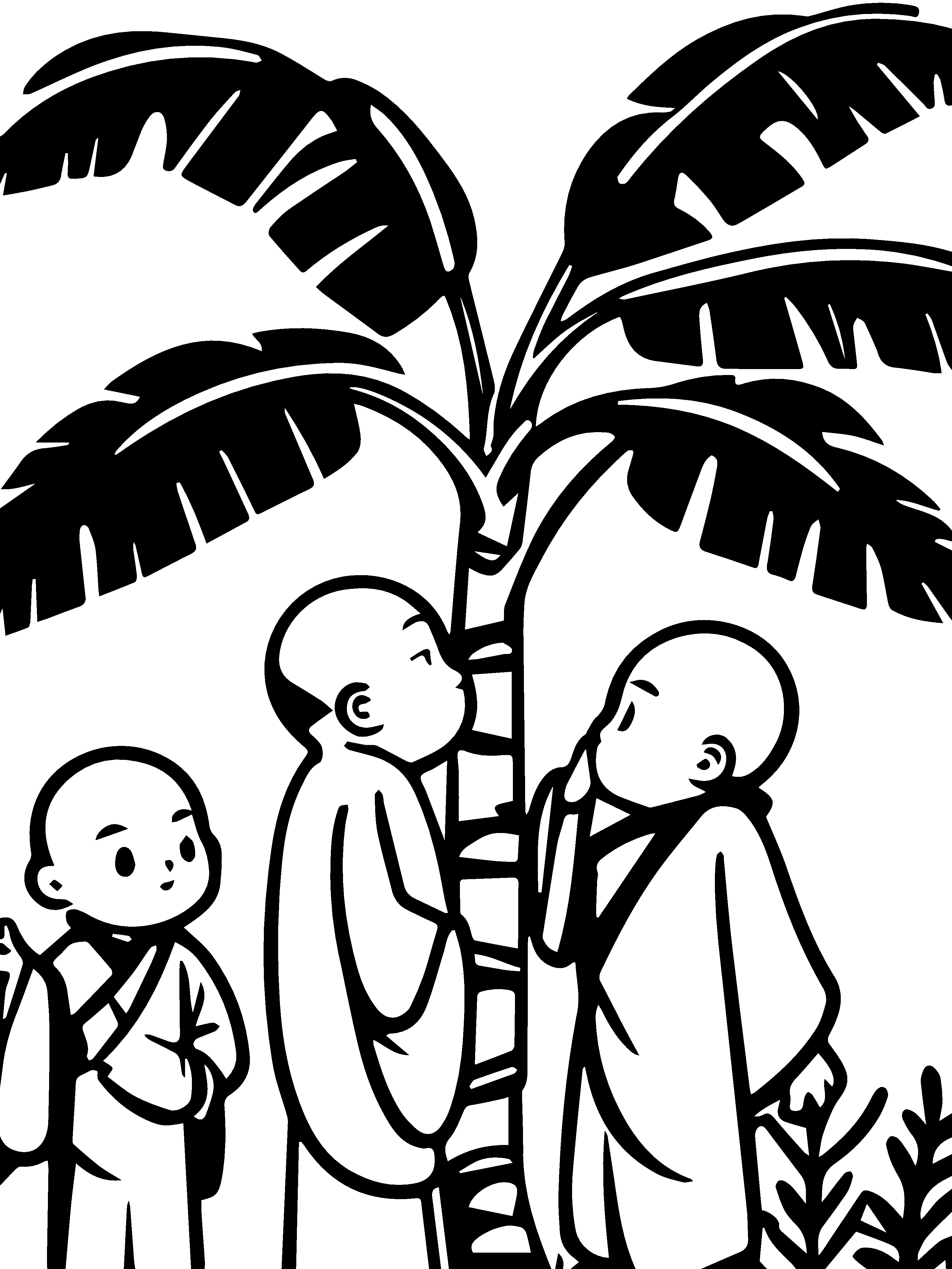 人物剪影矢量图形元素素材