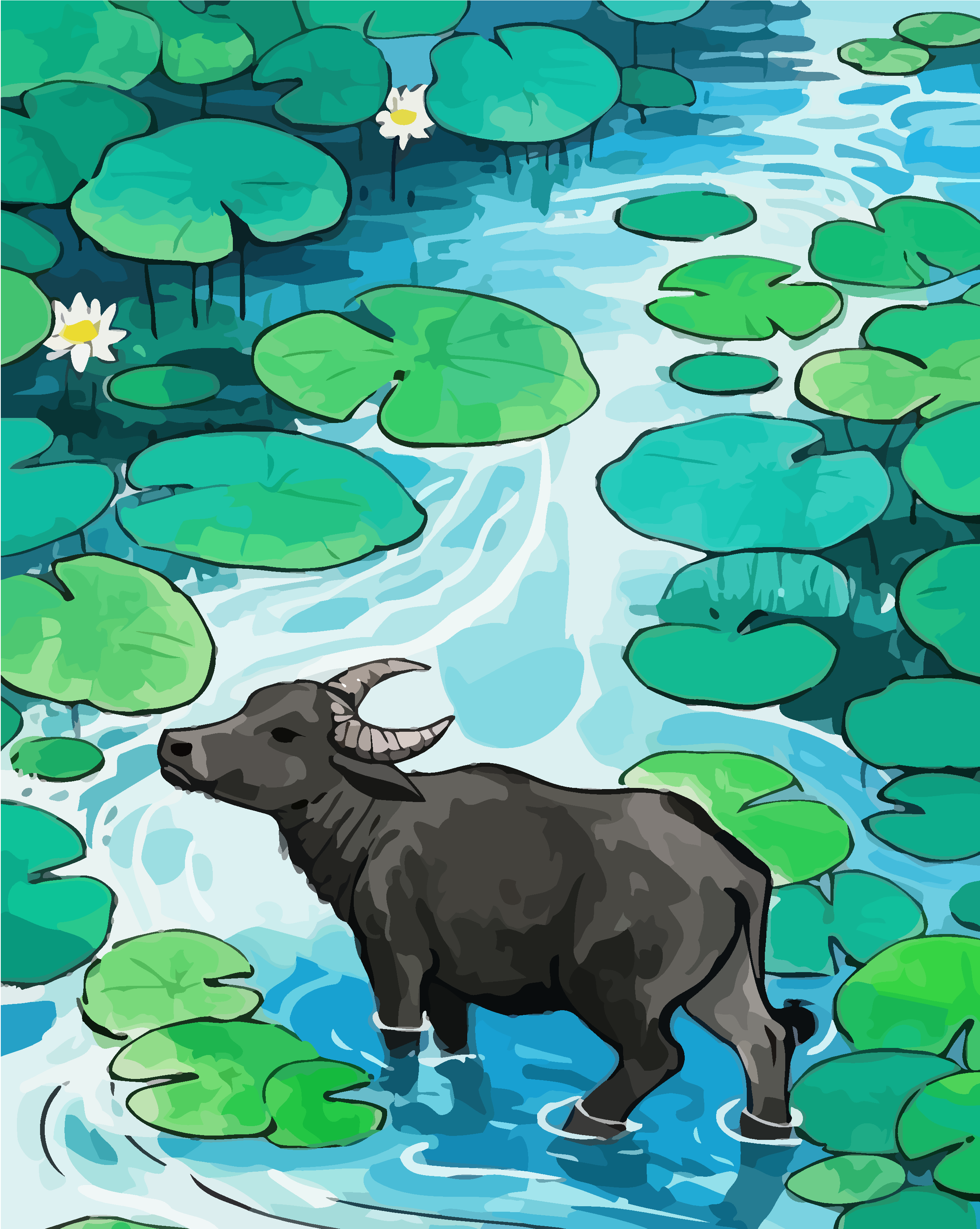 青蛙矢量插画图形素材