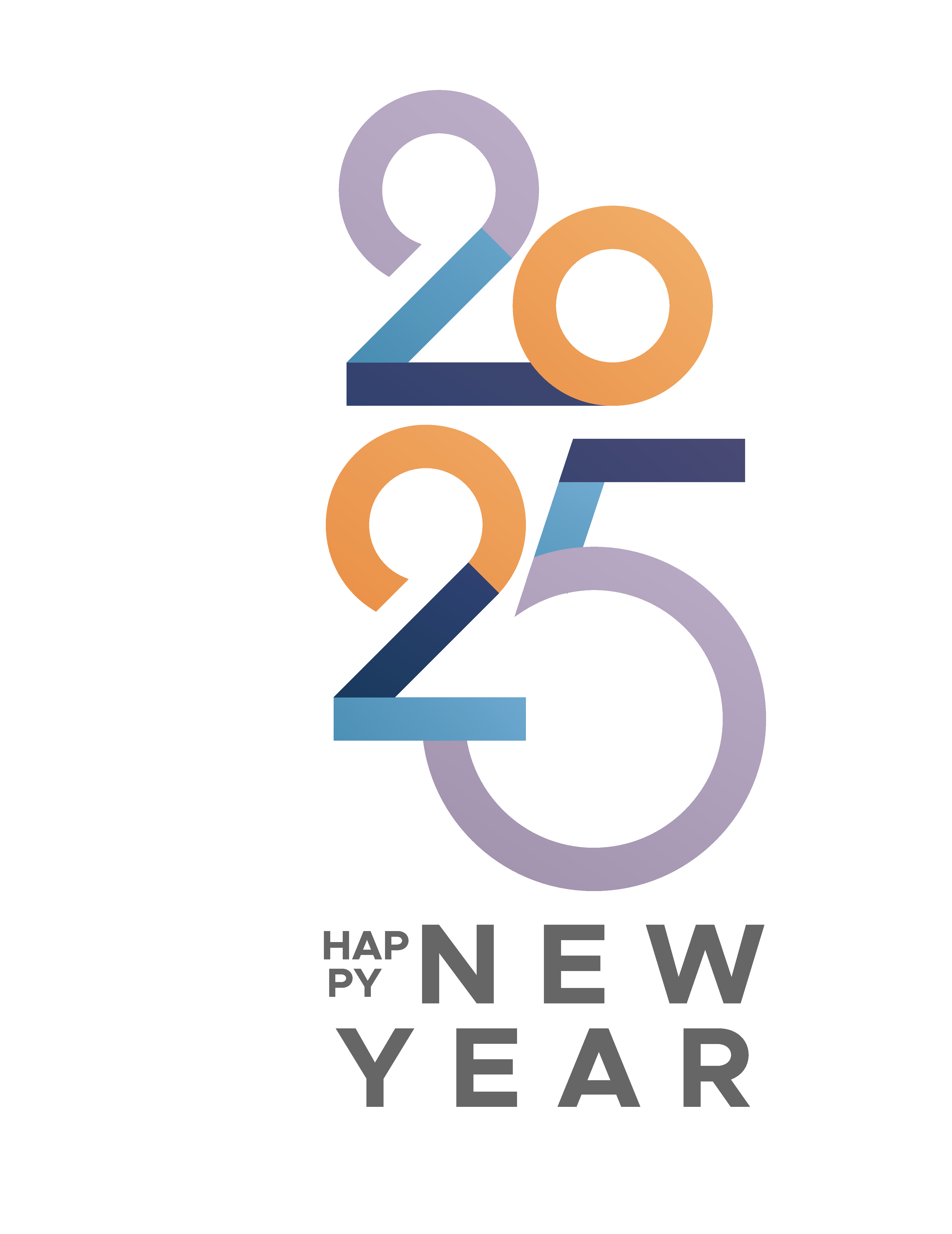 矢量创意2025新年艺术字素材素材