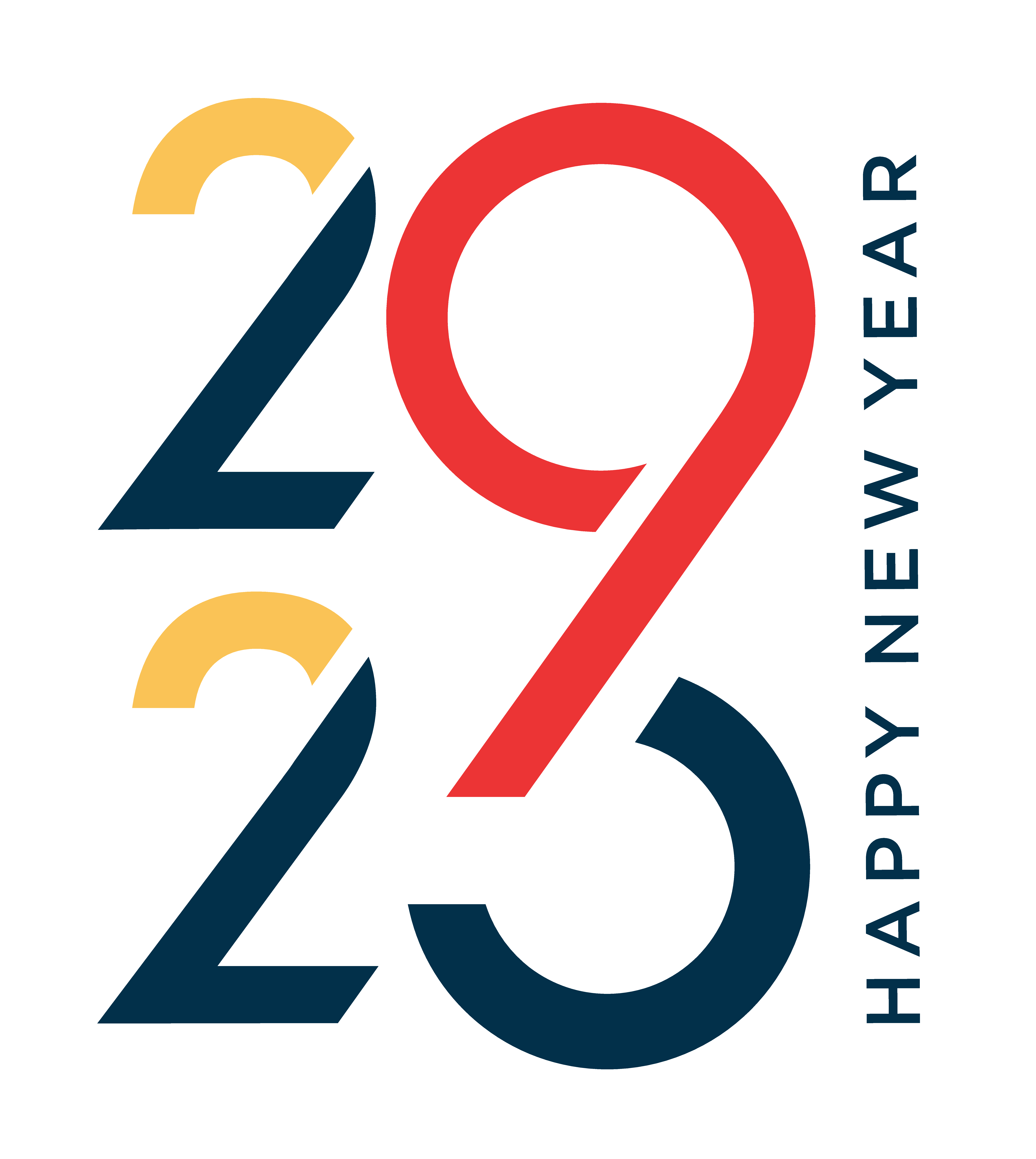 矢量创意2025新年艺术字素材素材