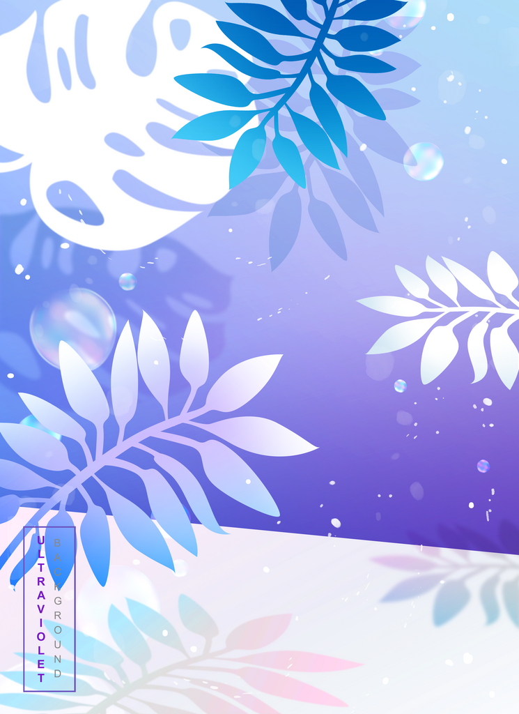 浪漫唯美气球背景素材