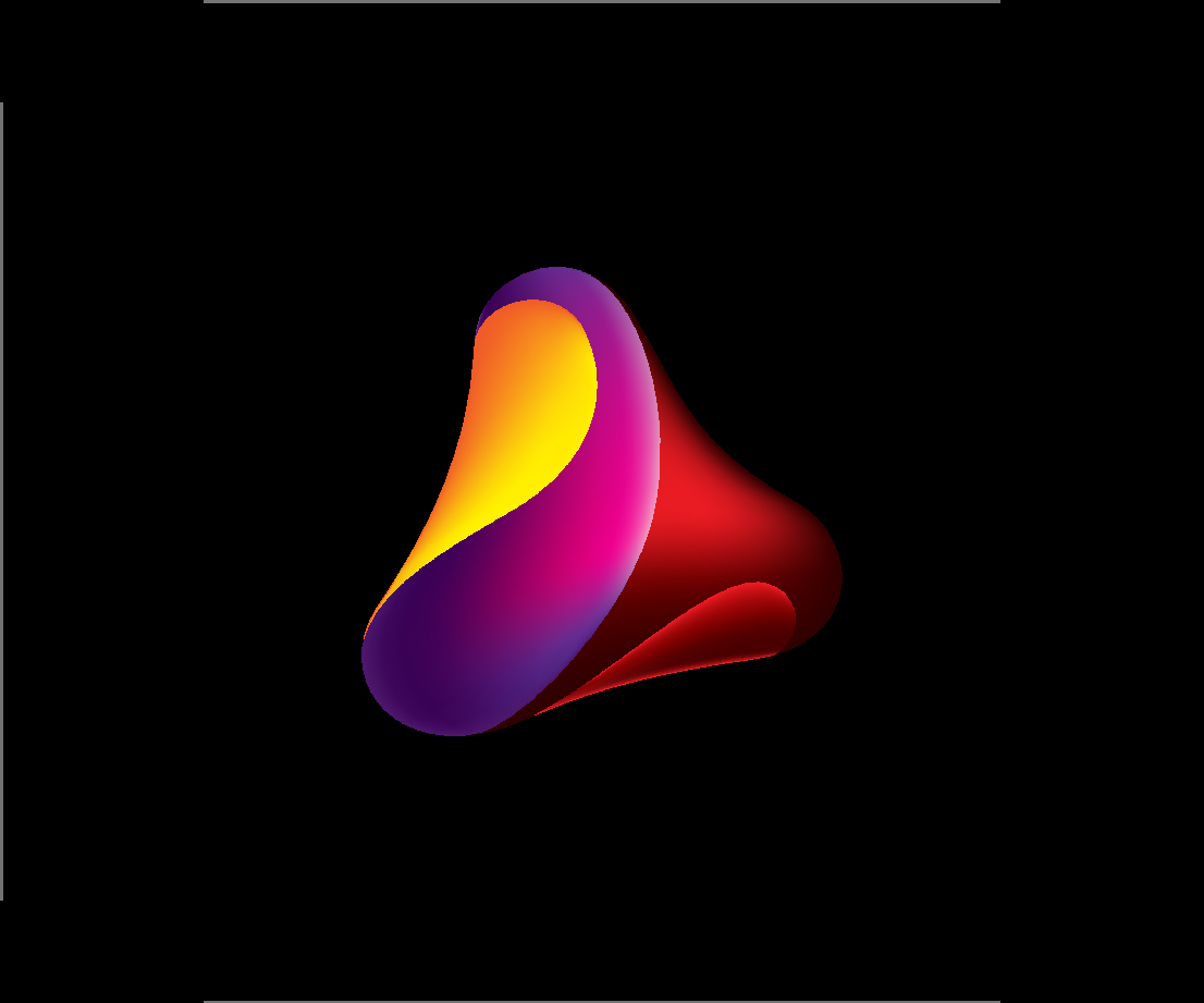 矢量渐变流体LOGO标志素材
