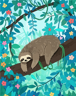 树獭矢量插画图形素材下载-众图网