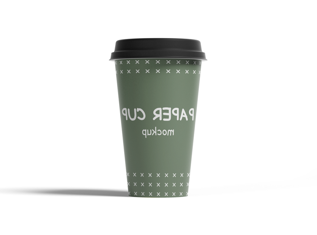 纸杯咖啡杯奶茶杯样机模板素材