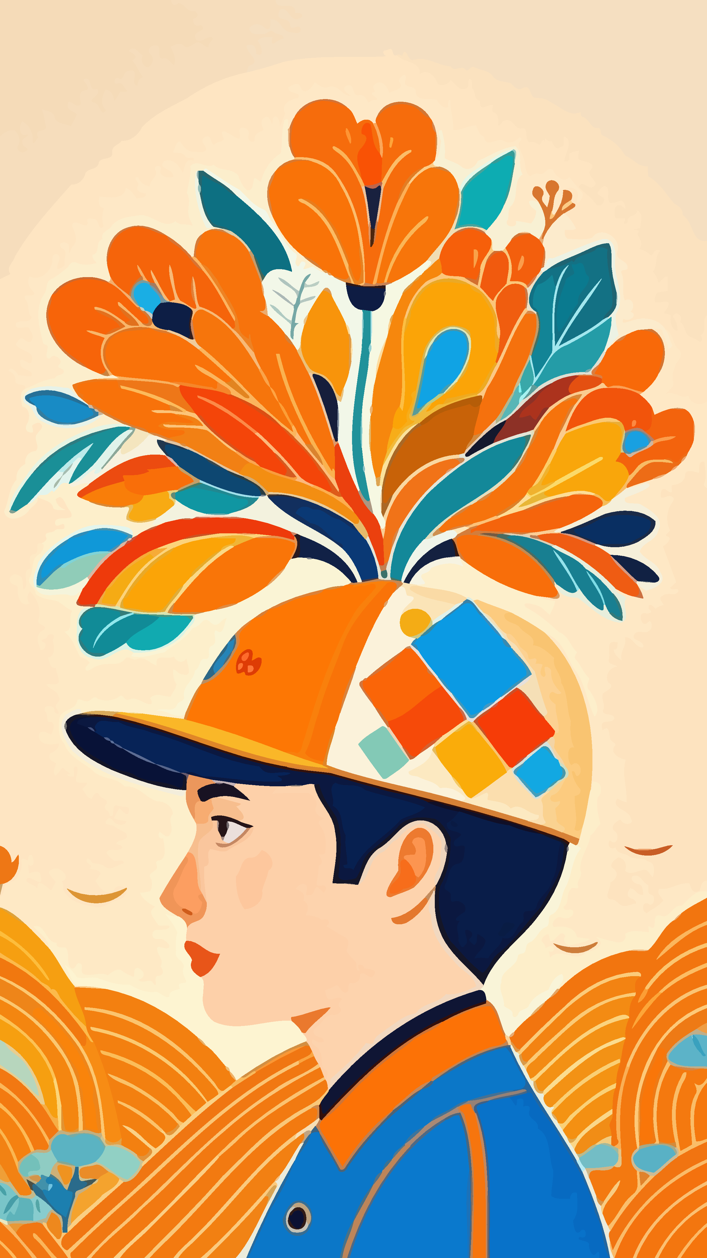 帽子矢量插画图形元素素材