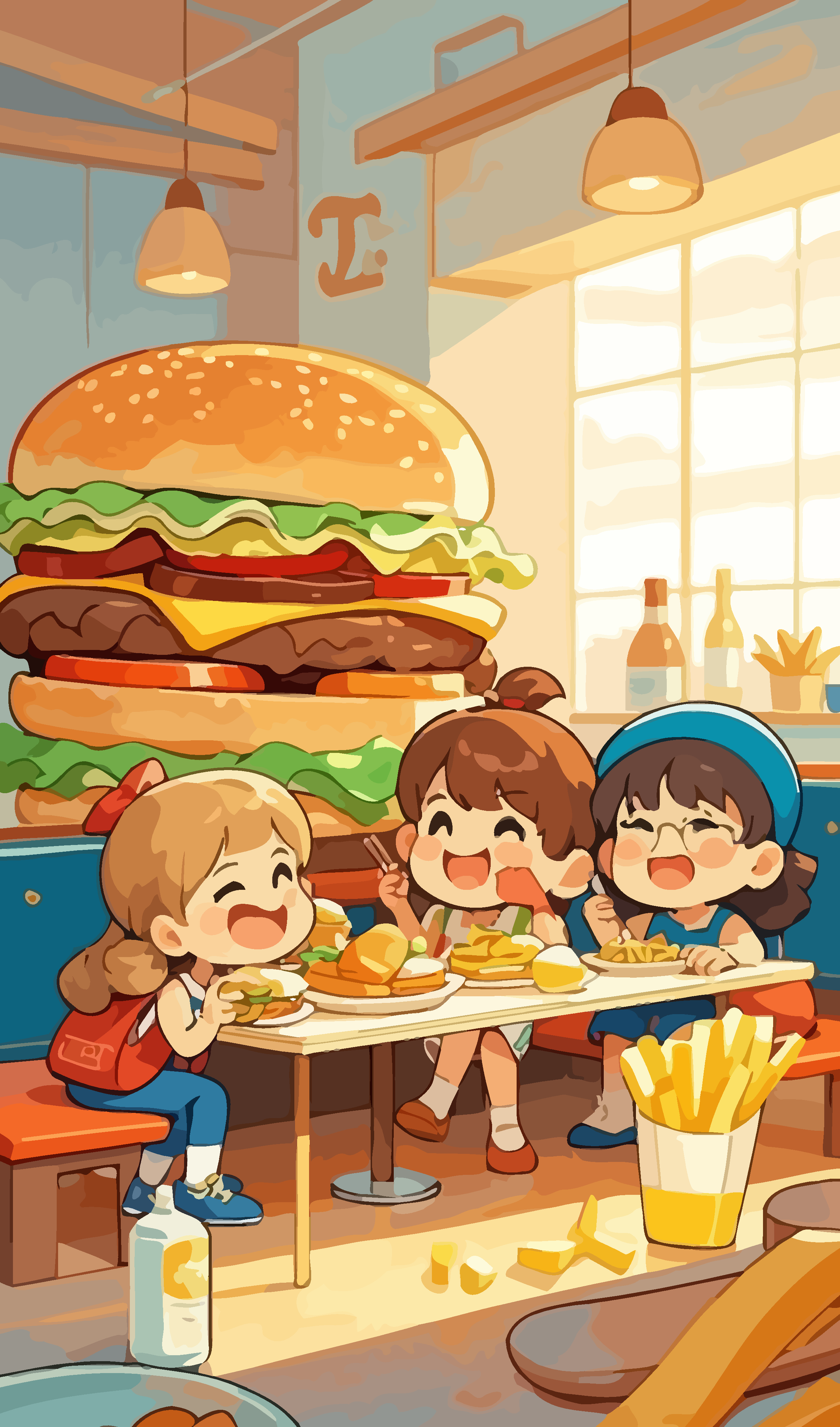 面条面食矢量插画图形素材