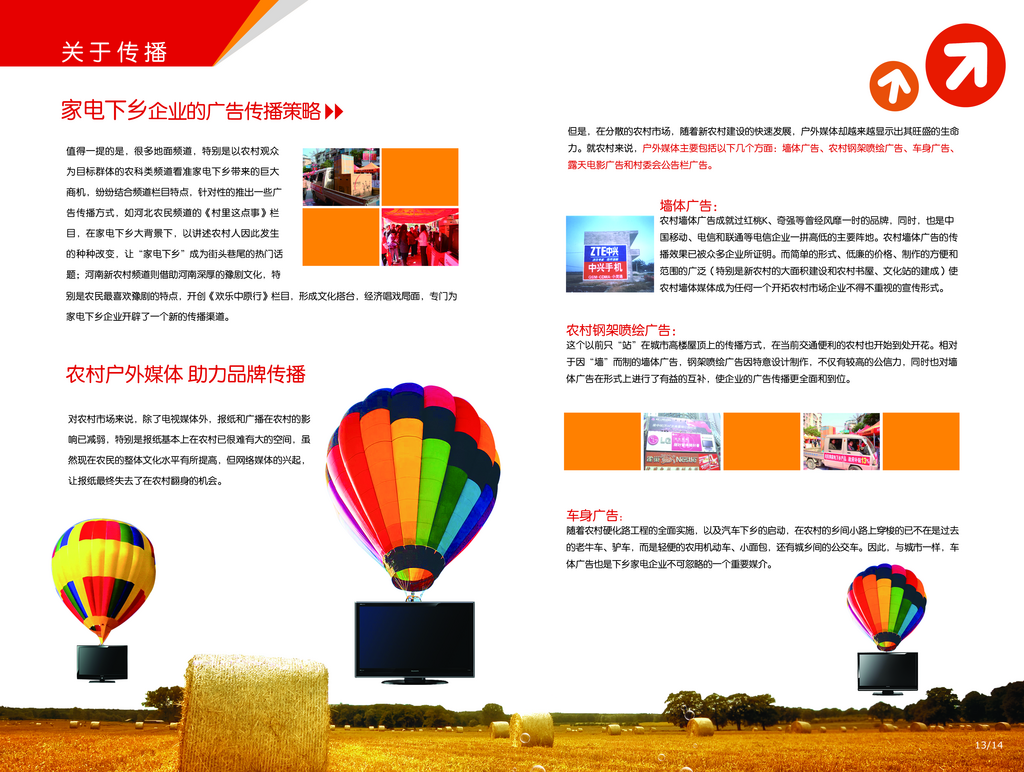 排版画册设计模板素材