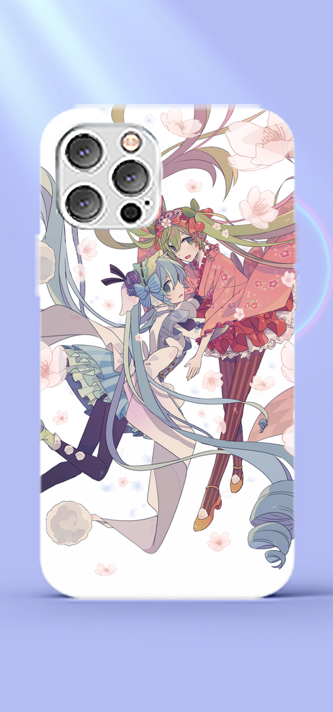 动漫美少女创意手机壳素材