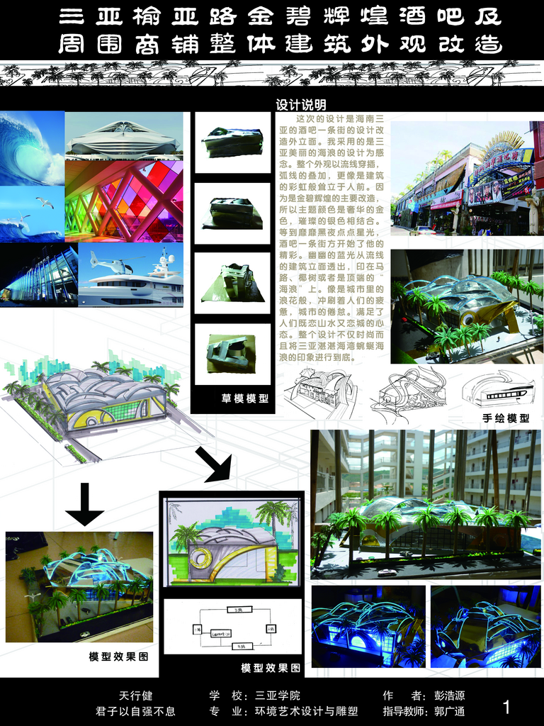 创意毕业地产分析海报设计素材