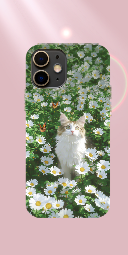 可爱猫咪手机壳设计素材