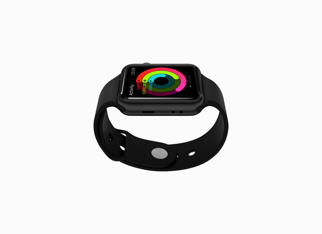 watch手表电子产品样机psd模板素材