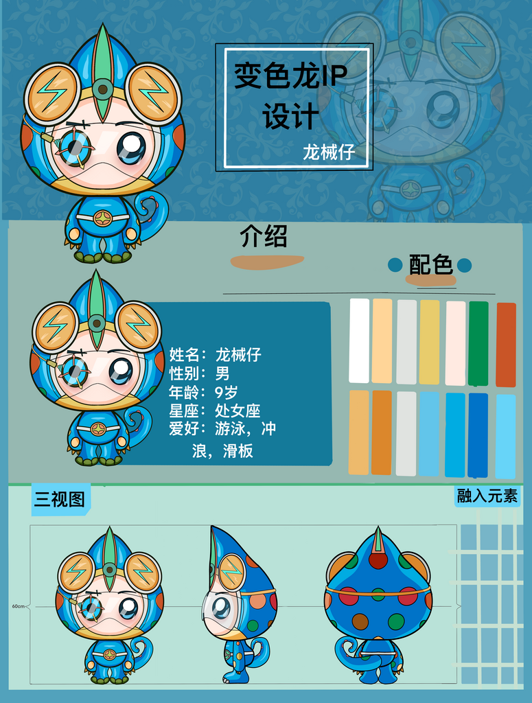 IP插画IP形象设计吉祥物海报排版素材
