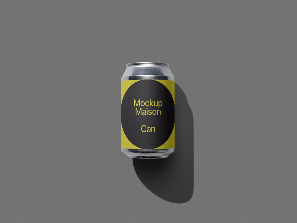 易拉罐mockup样机素材素材