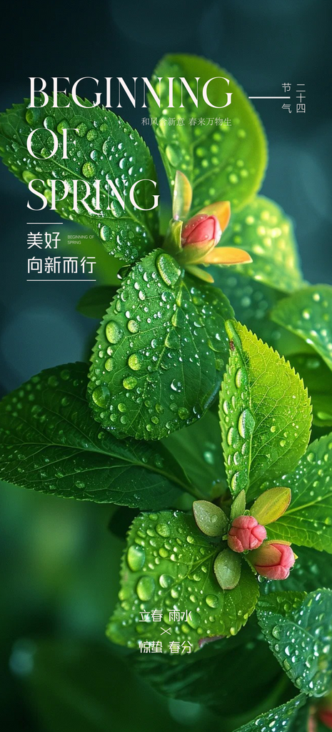 最新原创立春宣传海报素材