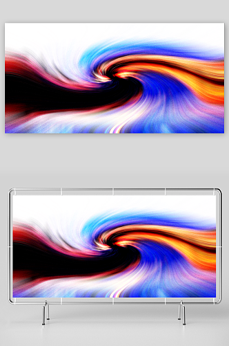背景抽象爆炸激情放射旋涡