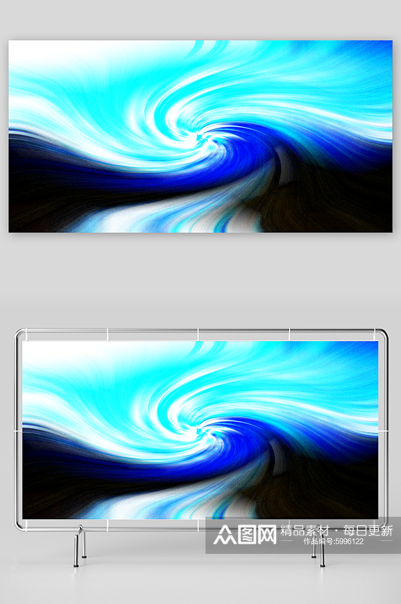 彩色旋涡抽象爆炸激情放射旋涡素材