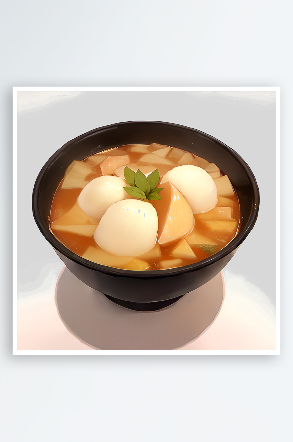 美食一碗汤美食素材素材