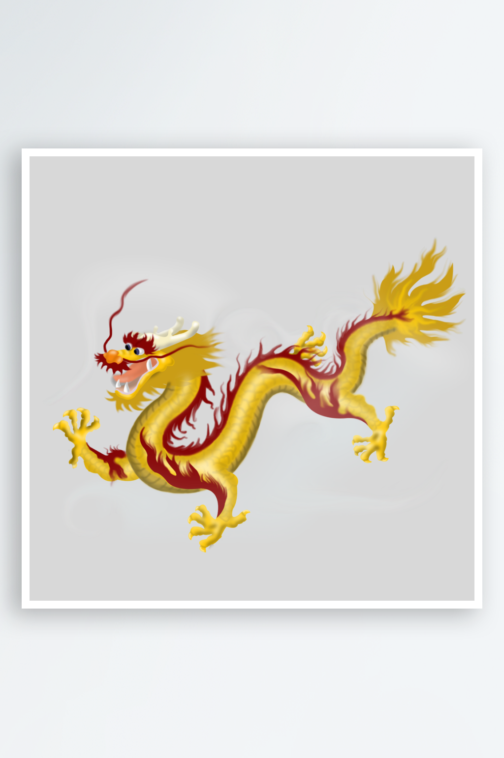 2024年龙年舞狮舞龙设计元素素材