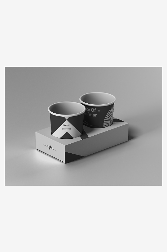 纸杯样机智能效果图-众图网