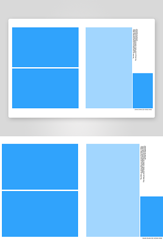 简约卡通相册模板设计