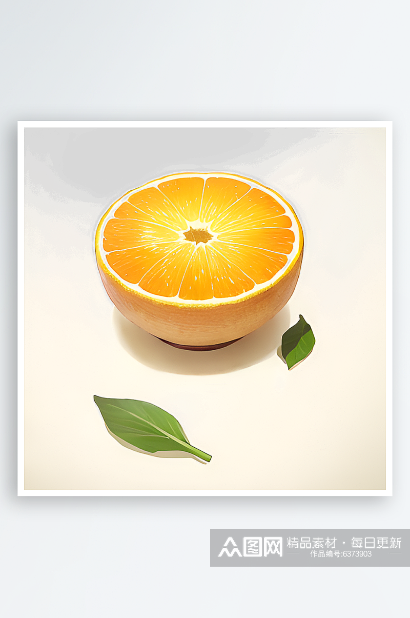 黄色柠檬橘子水果素材素材