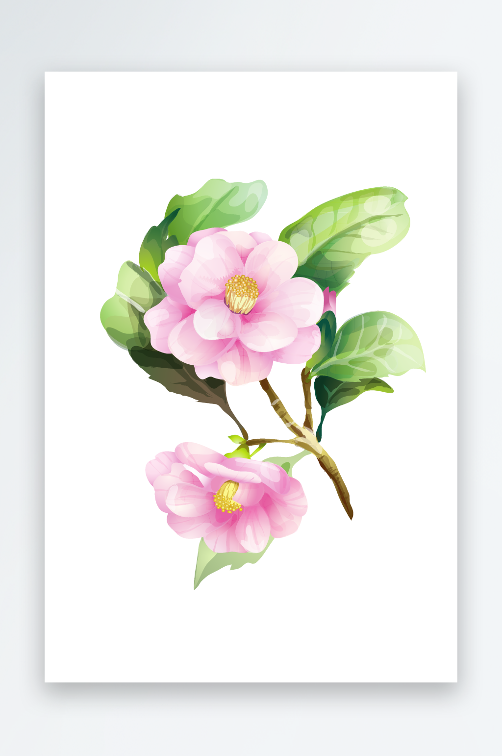 矢量矢量花卉花束素材素材