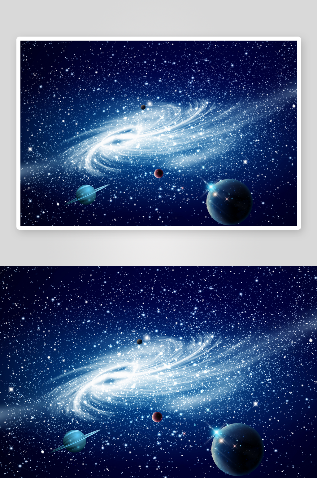 梦幻星空宇宙大气背景素材