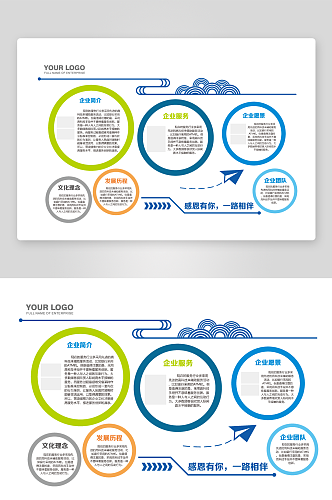 公司企业文化形象墙