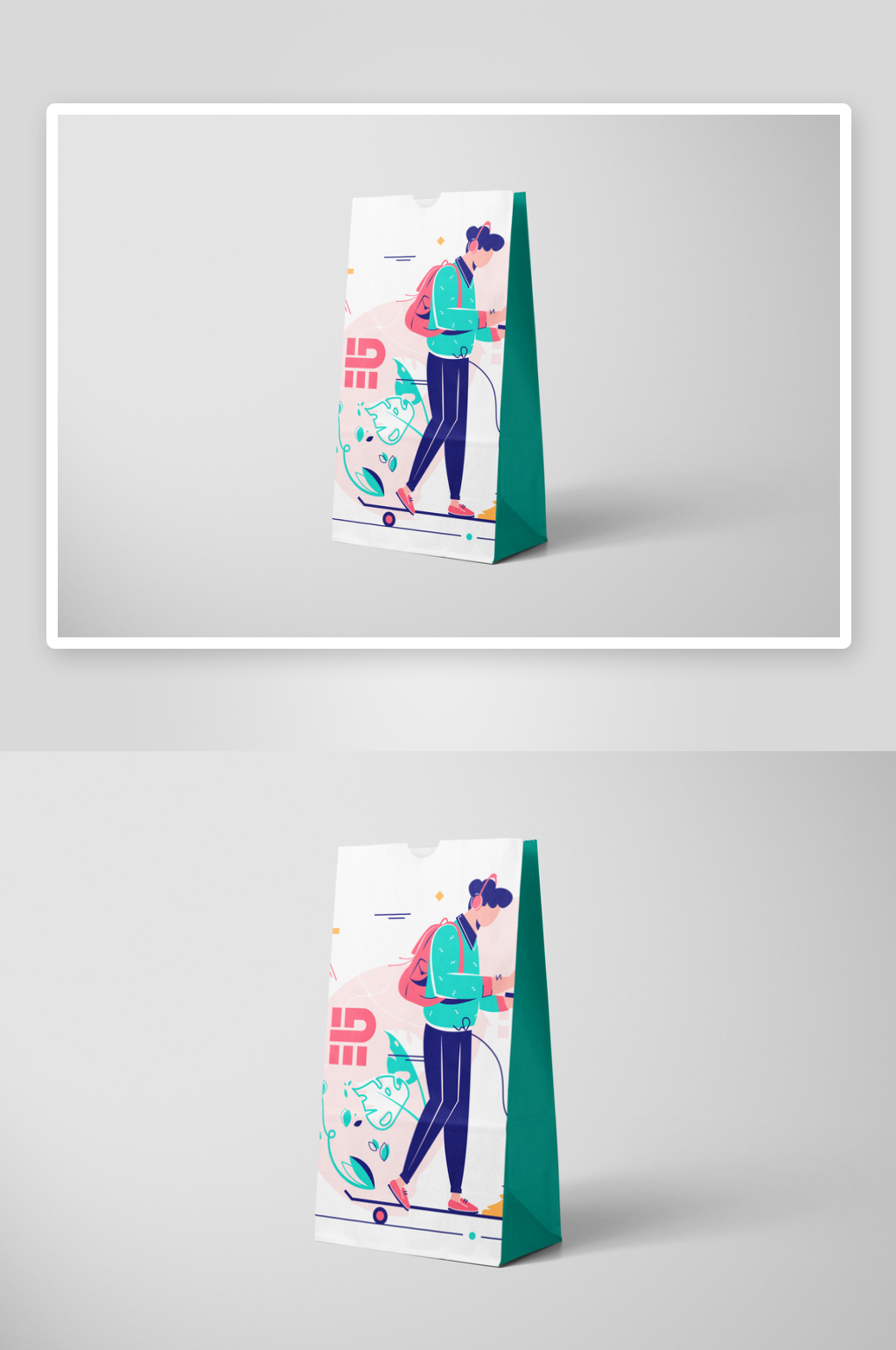 文创样机包装样机标志样机货车样机素材