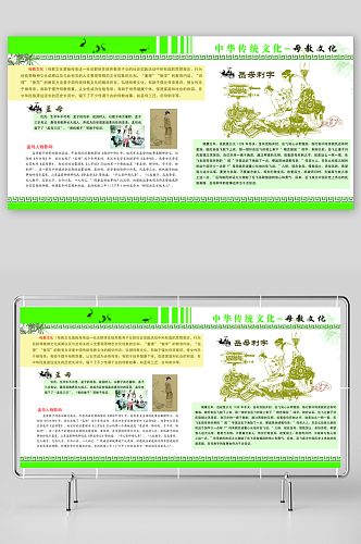 中国传统文化宣传展板