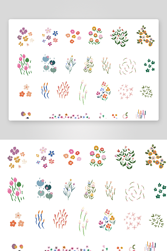 绿植花卉植物图形设计素材