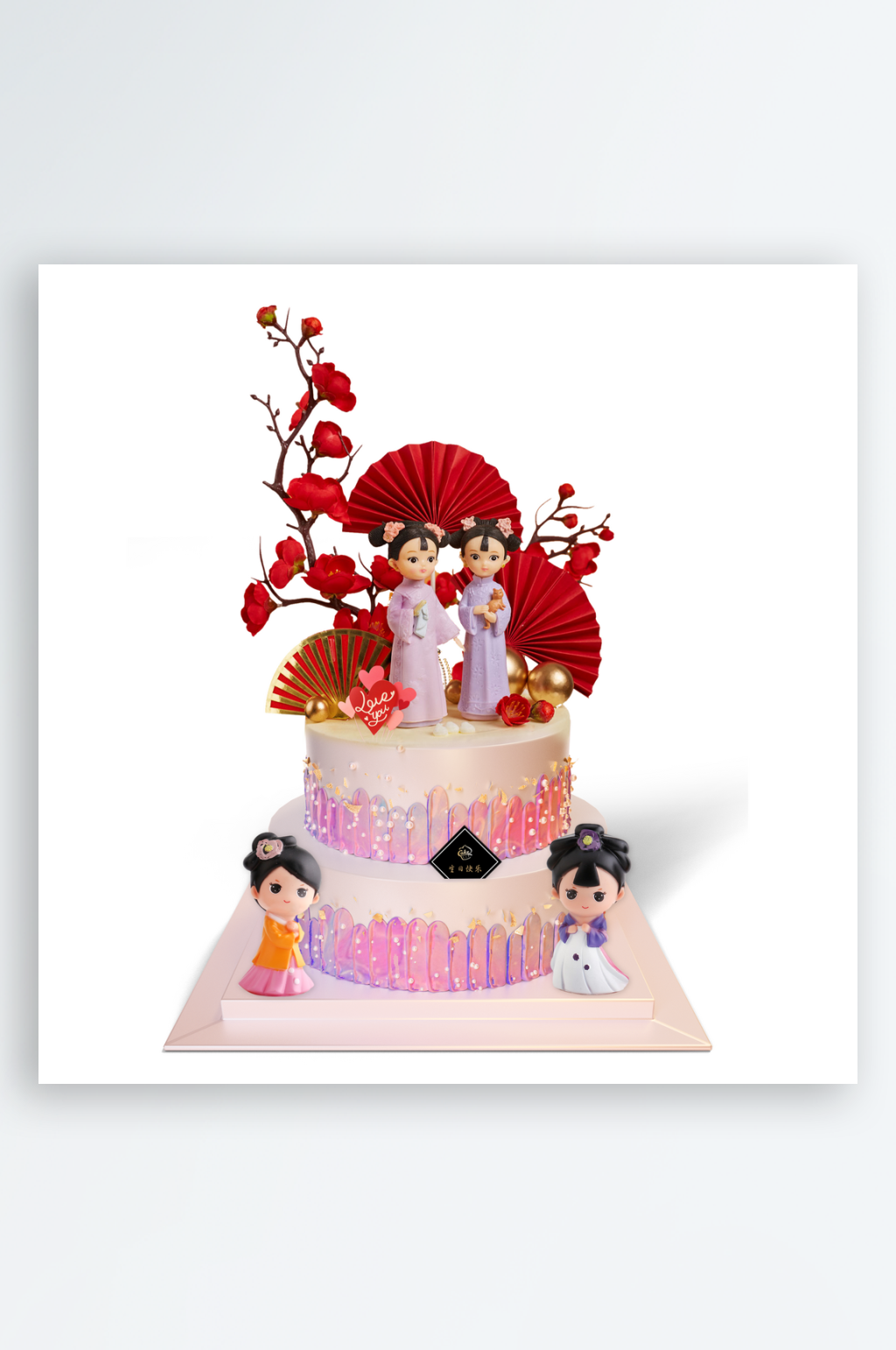 古风蛋糕生日蛋糕图片素材