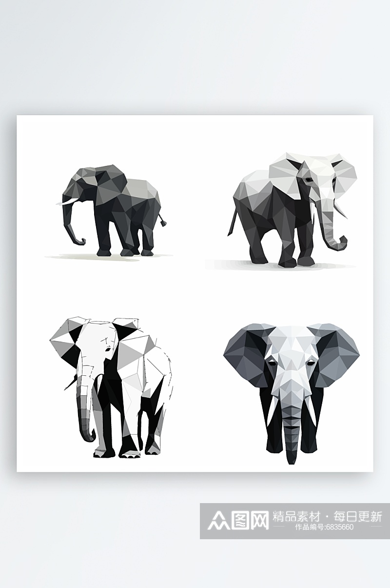 大象元素素材图片素材