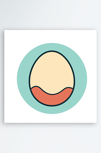 鸡蛋图标元素素材图片